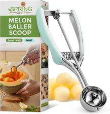 Spring Chef - Mint Small Cookie Scoop for Baking, #60 - - 1 Tbsp, 