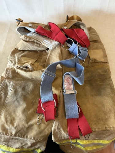 Sperian Firefighters Coat & Pants Model S51 G V N- Out Of Service Sz 38T Reg.Arm - Picture 7 of 9