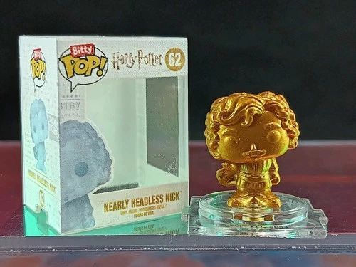 Bitty Pop! GOLD NEARLY HEADLESS NICK Funko 1" Figure Harry Potter