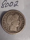 1898 O BARBER DIME - GOOD DATE - NICE COIN