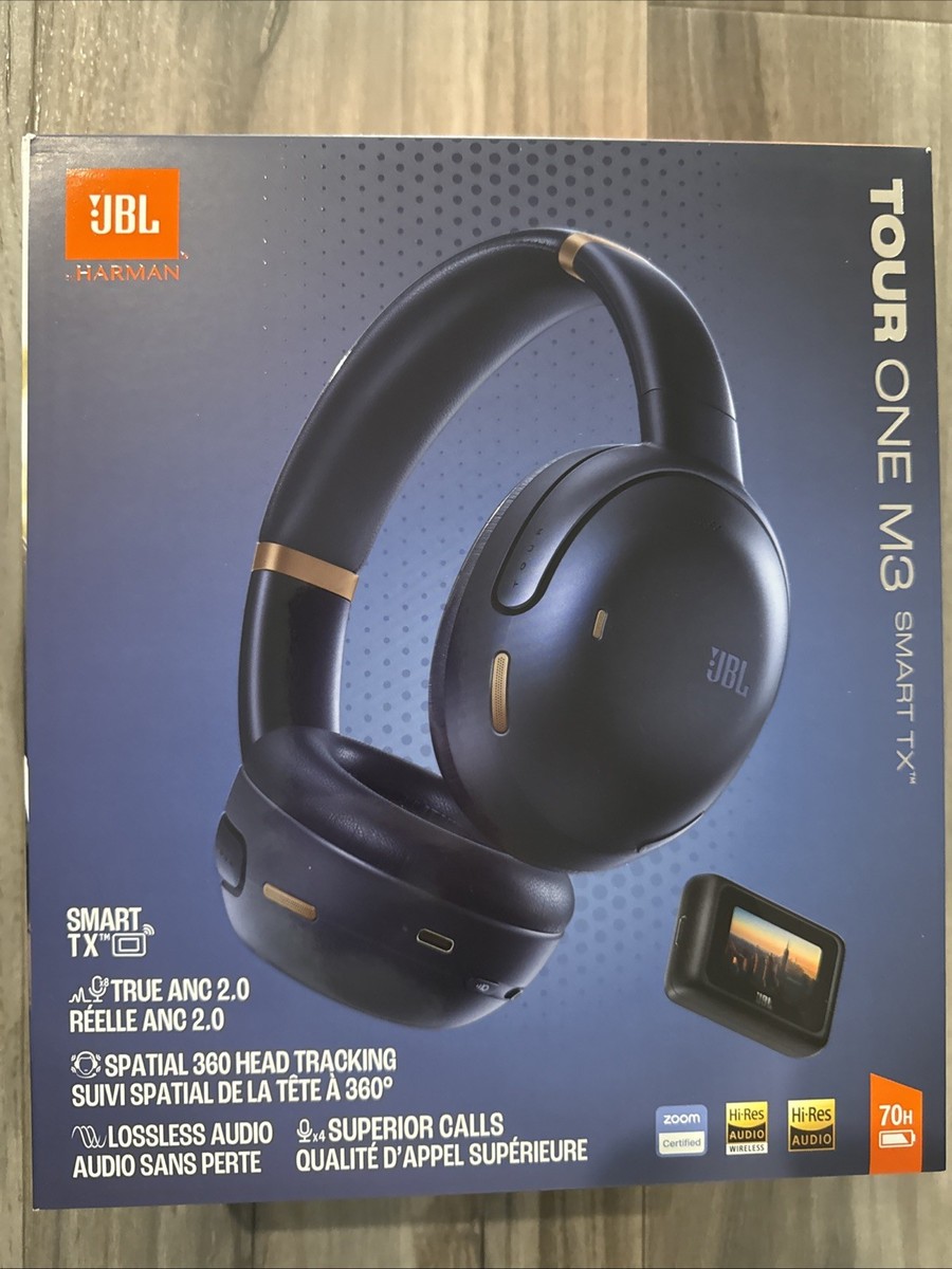 【新品未使用】JBL TOUR ONE M3 ブルー【最新モデル】 JBL TOUR ONE M3 ブルー JBL Tour One M3 Headphones - Blue
