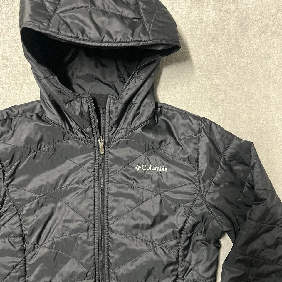 Chaqueta Columbia Mighty Lite con Capucha Omni-Calor Pequeña 0-2-4 Térmica Reflectante Foto 3 de 4