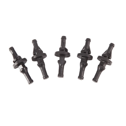 32 Stueck Gummi Vibration Mount Schraube Pin Rivet, fuer PC Gehaeuse Fans 7880 - Afbeelding 2 van 10