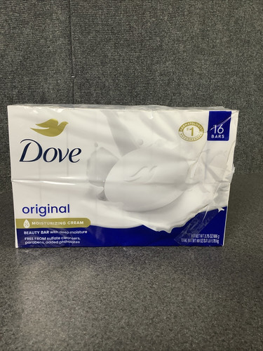 Dove Beauty Bar White 3.75 Ounce (16 Count) M60C - Picture 1 of 2