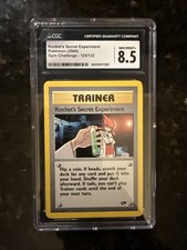 Pokemon Rocket’s Secret Experiment CGC 8.5 Gym Challenge