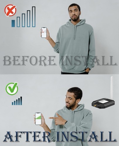 2024 AT&T Cell Phone Signal Booster For 4G & 5G LTE On Band - Photo 7 sur 7