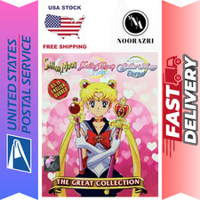 Sailor Moon DVD Complete Collection 239 Episodes  5 Movie Eng Dub FREE SHIPPING