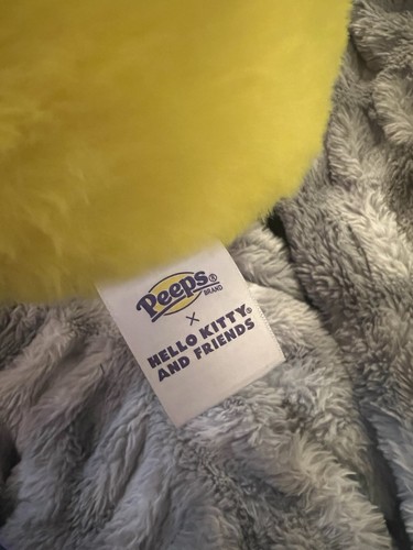 Peeps X Hello Kitty 12 Zoll Pom Pom Purin Osterhase Plüsch 2025 Neu mit Etikett - Bild 5 von 6