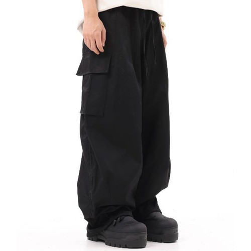 Cargo Pants Men Clothing Streetwear Stylish Comfortable Drawstring Fashion - Picture 3 of 37