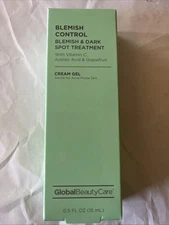 Global Beauty Care CREAM GEL Blemish Control & Dark Spot Treatment 0.5 Fl Oz