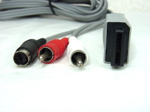 Nintendo Wii S-Video AV Cable RVL-010 S Terminal for Wii Wii U #238 - Picture 6 of 6
