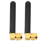 2Pcs High Gain Right Angle Antenna Glue Stick for Router Sma Connector
