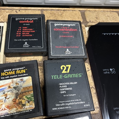 Atari 2600 Konsole & Spiele Aufbewahrungskoffer Bundle UNGETESTET Activision M Netzwerk - Bild 22 von 24