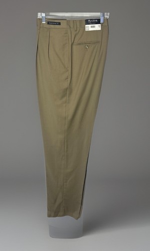 Jos A Bank Collezione Executive Lana Uomo 42 - Pantalone Senza Orlo - NUOVO