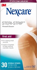 Nexcare Steri-Strip Wound Closure, Breathable Strips Hold Small Wounds Firmly Cl