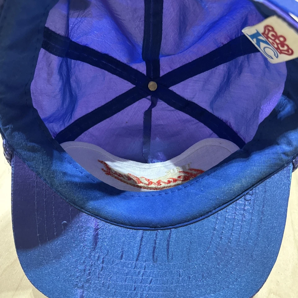 De colección Chevrolet Sombrero Heartbeat of America Pajarita Snapback Gorra Azul Brillante Nylon Foto 3 de 4