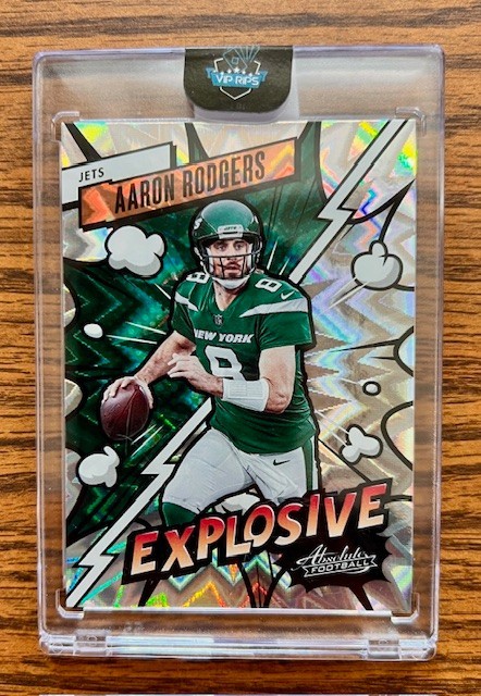 2023 Panini Absolute - Explosive Aaron Rodgers #9