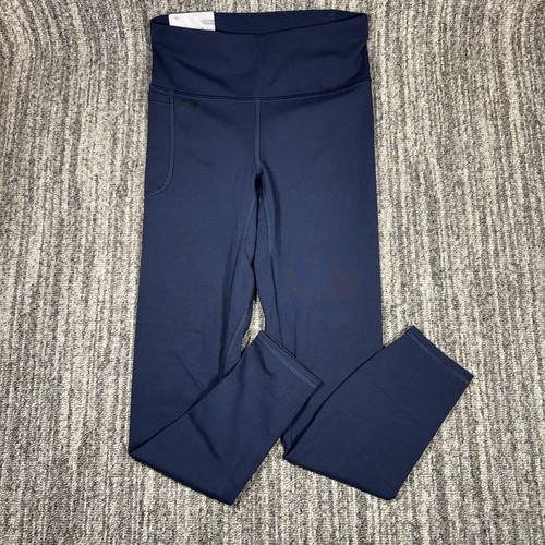 Under Armour Damen tailliert hoch geschnitten Bewegung Knöchel Leggings marineblau Small - neu mit Etikett