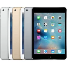 Apple iPad Mini 4 16GB 32GB 64GB 128GB Wi-Fi or Cellular - All Colors - Good