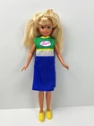 1990s Mattel Skipper Barbie Doll Blonde Pierced Ears Teen Scenes Fashion VTG