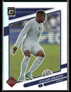 Kylian Mbappe 2021-22 Donruss Optic Silver Prizm #60