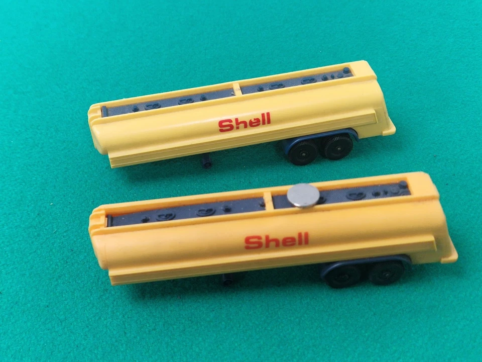 2 x Remolques cisterna WIKING HO calibre modelo ferrocarril carcasa Foto 4 de 4