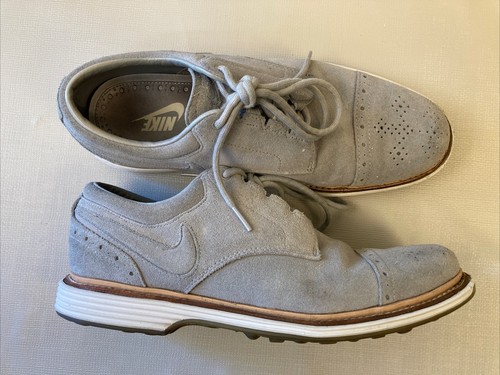 Rare 2014 Nike Lunar Clayton Grey Golf Shoes 628535-002 Men's Size 10 GUC - Picture 10 of 13