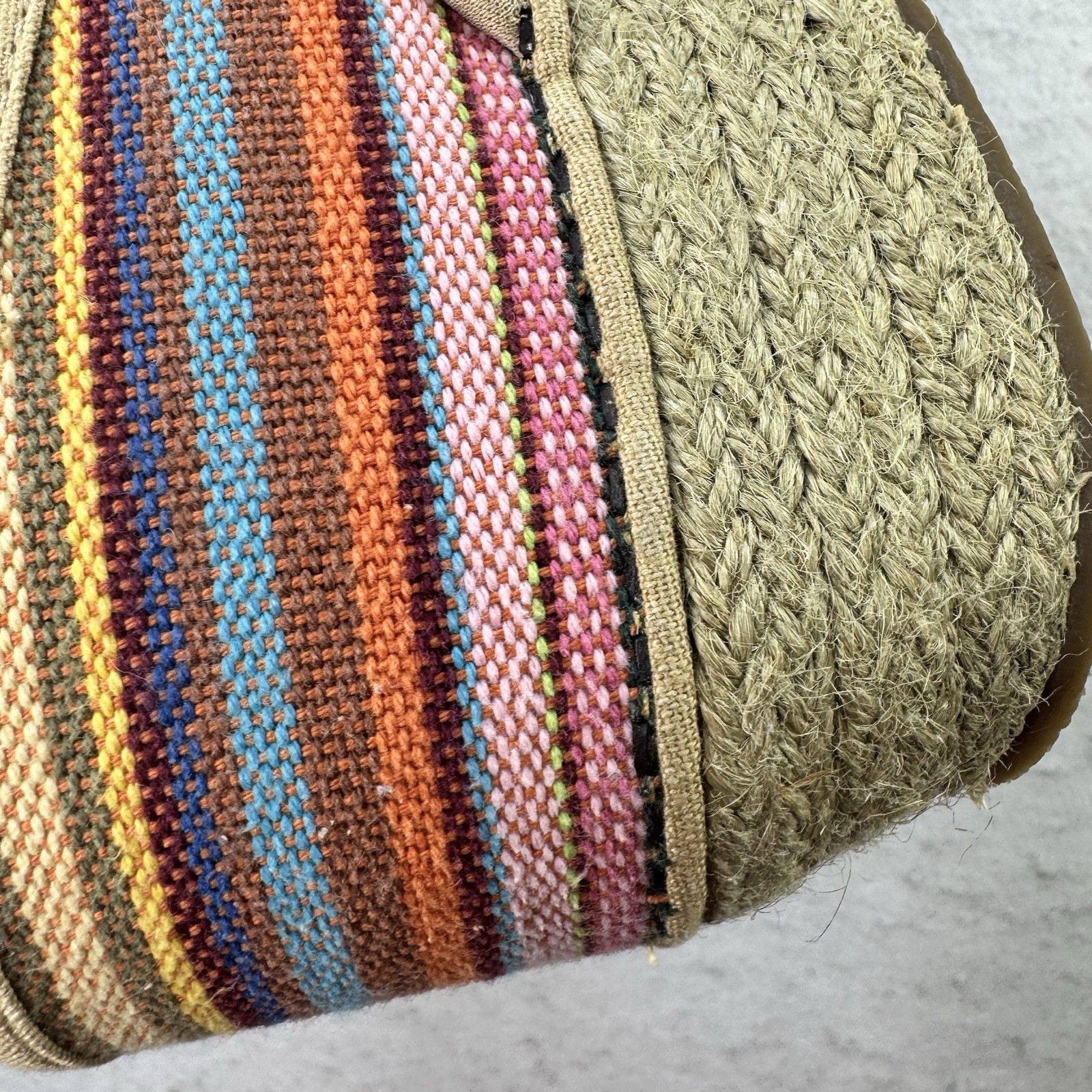 Dansko Vegan Canvas Mulitcolor Stripe Clog Shoe E… - image 7