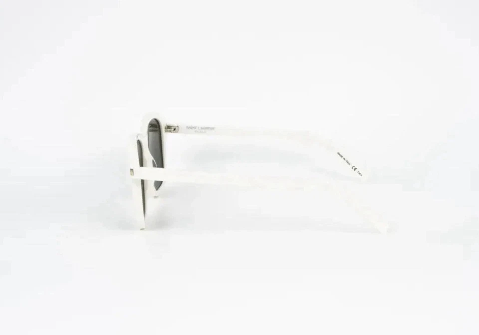 Gafas de sol Saint Laurent SL258 003 blancas grises SL 258 54-18-145 UNISEX Foto 3 de 4