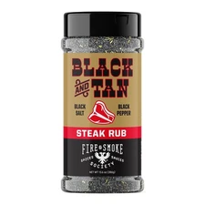 Black & Tan Steak Seasoning | BBQ Rubs, Steak Rub for Smoking and Grilling Meat