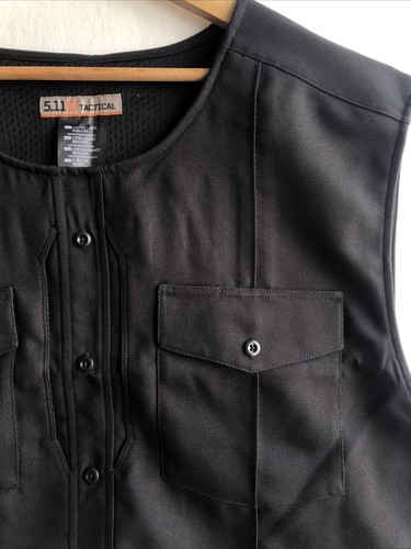 Gilet Porta Armatura Esterno Uniforme Classe B 5.11 TACTICAL Nero Uomo 2XL Nuovo con etichette - Foto 3 di 12