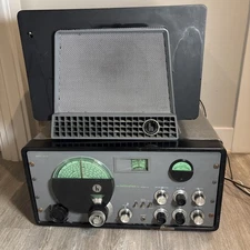 Vintage The Hallicrafter Co Sx-42 Radio Receiver + Speaker R-46