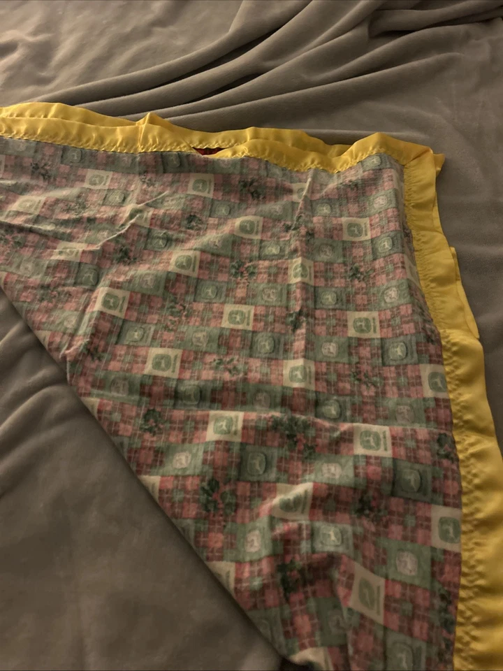 Домашнее детское одеяло John Deere 36 дюймов на 36 дюймов - Изображение 2 из 3