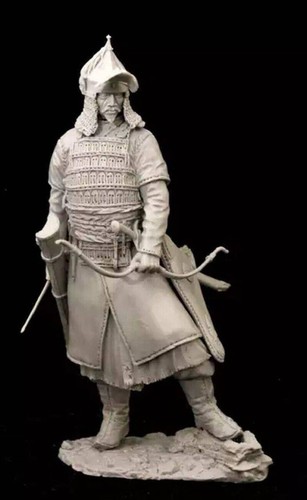 1/24 Resin Model Kit Polovtsy Mongolian Warrior Unpainted - Picture 5 of 5