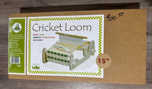 Schacht Spindle Co Cricket Webstuhl 15" Holzbausatz Neu Open Box Webstuhl USA