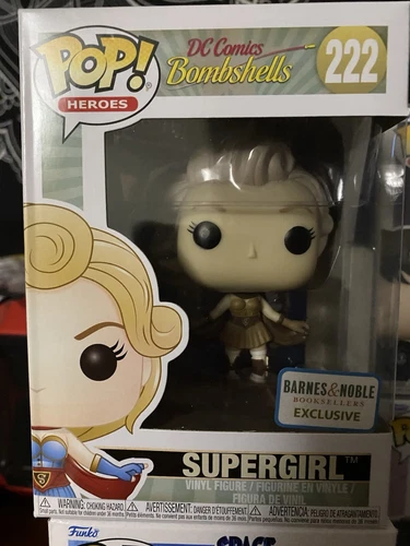 Supergirl Funko POP! Heroes #222 DC Comics Bombshells Barnes & Noble Exclusive