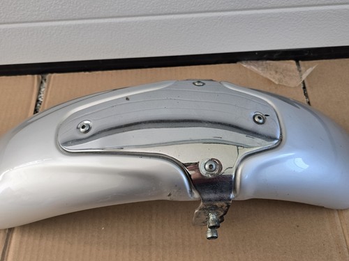 2003 Harley V ROD VRSC VRSCA 100th Anniversary Sterling Silver front fender - Picture 2 of 8