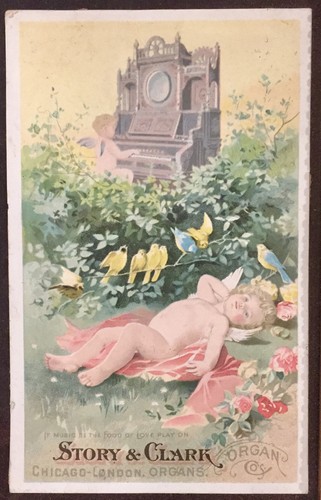 SIX ORIGINAL VICTORIAN ADVERTISING CARDS IN A NICE GESSO FRAME - Bild 8 von 9