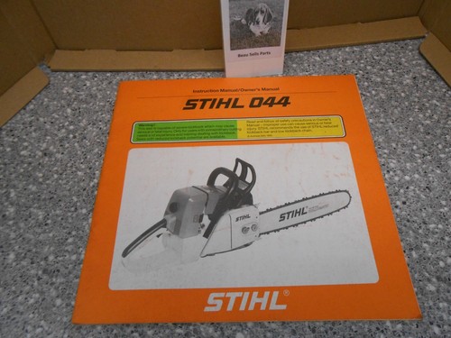 NEW OEM STIHL Chainsaw Owner's Instruction Manual Operator Guide Book 044 O44