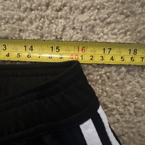 Adidas Capri Pants Womens Cropped Athletic Joggers Large Black - Picture 4 of 6