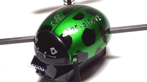 Walkera QR Green Ladybird V2 Quadcopter & DEVO F4 Transmitter FPV (Mode 1) QC500 - Picture 9 of 12