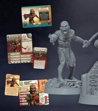 CMON Iron Maiden - SHAMAN EDDIE - Zombicide Massive Darkness Etc - New