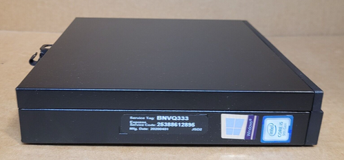 Dell OptiPlex 3070 Micro i5-9500T 2.2GHz 8GB RAM 256GB SSD W10P - Picture 4 of 10