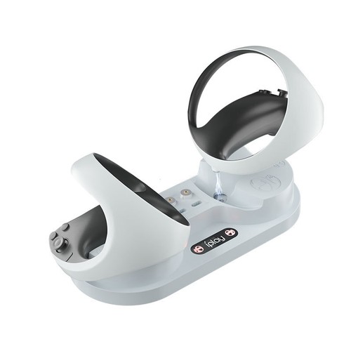 For PS VR2 Gamepad Dual Charging Dock Station LED Charger for PSVR2 Handle