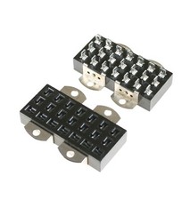 2-pcs S321AB 21-Pin Socket Panel Mount Angle Bracket Beau Cinch Jones Connector