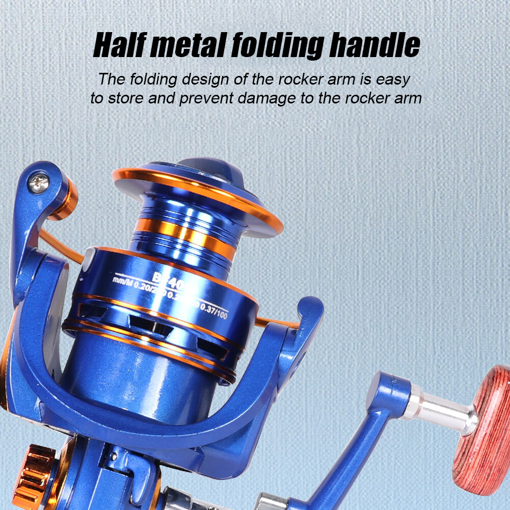 Fishing Reels Wheel Ultralight Sea Line Wheel Folding Handle Fishing ( BF3000) A - Picture 10 of 12