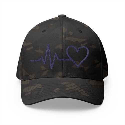 Heartbeat Love Cap, Embroidered Cap, Gift for Him/Her, Summer Hat, Wellness - Picture 34 of 41