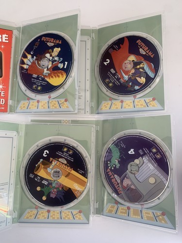 Futurama Complete Seasons 1, 2, 3, 4 *GC 4x Box Sets DVD 2000 Region 4, 15 disc - Picture 9 of 16