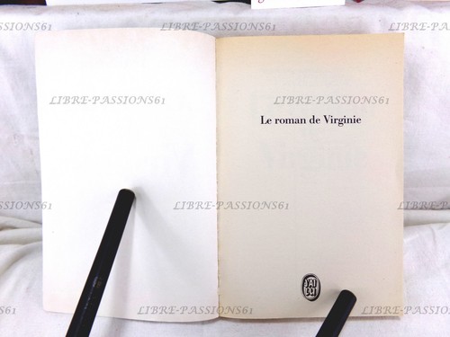 LE ROMAN DE VIRGINIE, PATRICK ET OLIVIER POIVRE D'ARVOR, ÉDITIONS J'AI LU, 1986 - Picture 7 of 15