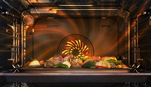 FORNO ELETTRICO SAMSUNG NV68A1140BK 60CM 68L INCASSO 2600 W GRILL VENTILATO NERO - Foto 4 di 5